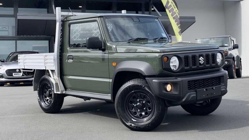 Внедорожник Suzuki Jimny превратили в грузовик