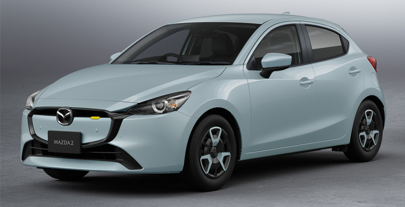 Обновленная Mazda 2: прежняя техника и яркие акценты в экстерьере