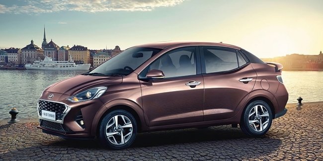 Дешевле Accent: Hyundai представил бюджетный седан Aura