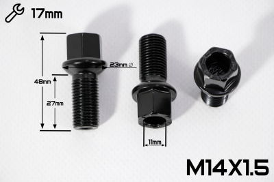 БОЛТ СФЕРА BLACK М141,5 (2748 NEX 17) 438 OEM VW