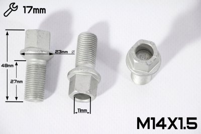 БОЛТ СФЕРА DACRO М141,5 (2748 NEX 17) 438 OEM VW